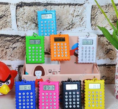 義烏手表工廠頑皮孩計算器鑰匙扣表學生腕表創意禮品